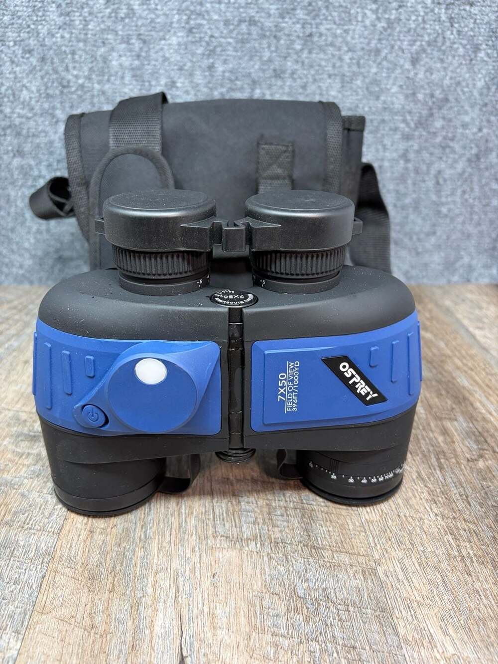 Osprey H1601 7x50 Military Binoculars with covers-nylon carry Case Model H1601